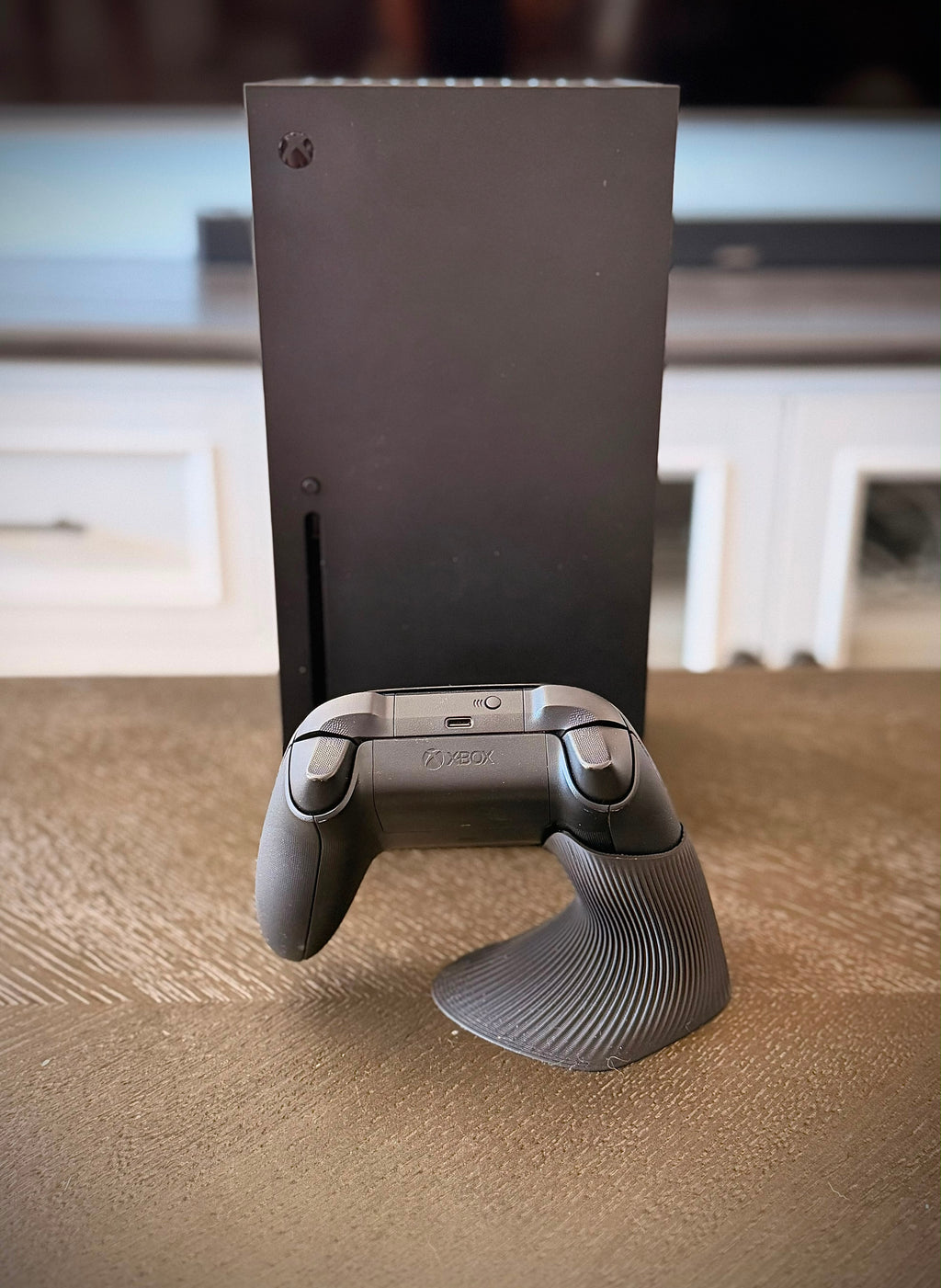 Soporte para mando de Xbox negro mate
