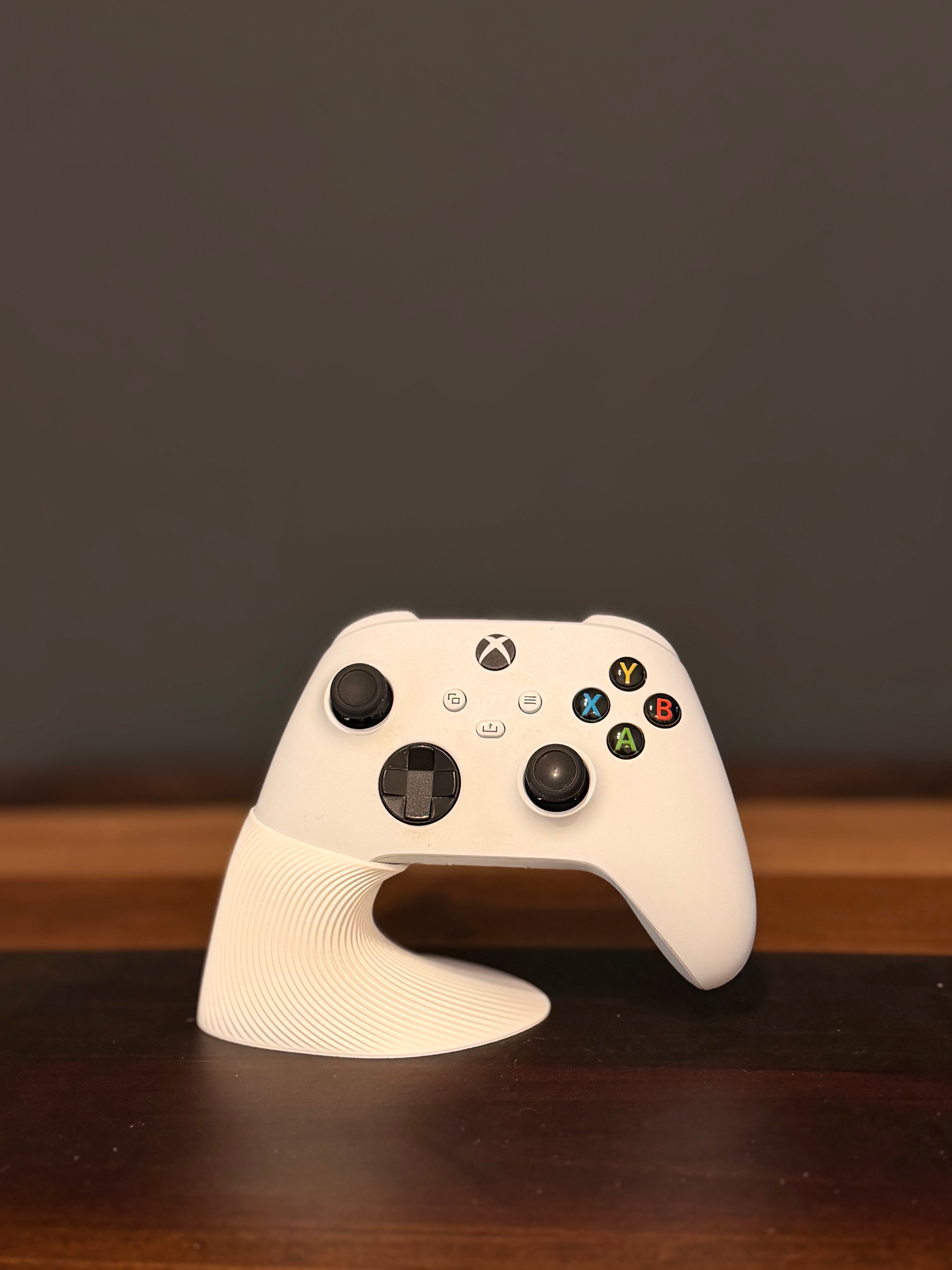 Soporte para mando de Xbox blanco mate